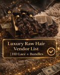 Luxury Raw Hair Vendor List | HD Lace + Bundles