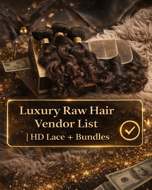 Luxury Raw Hair Vendor List | HD Lace + Bundles