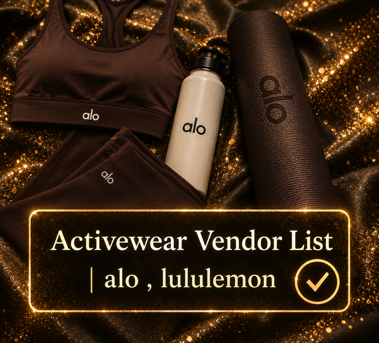 Activewear Vendor | Alo , Lululemon